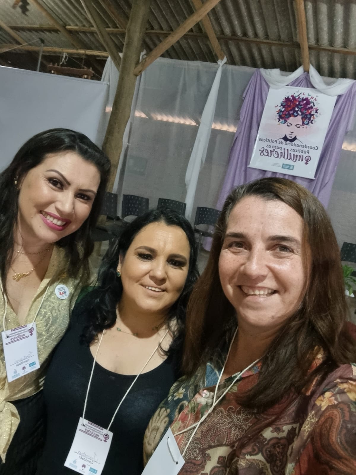 VEREADORA CRISTINA BONI PARTICIPA DO SEMINÁRIO DE POLÍTICAS PÚBLICAS PARA MULHERES EM PANTANO GRANDE